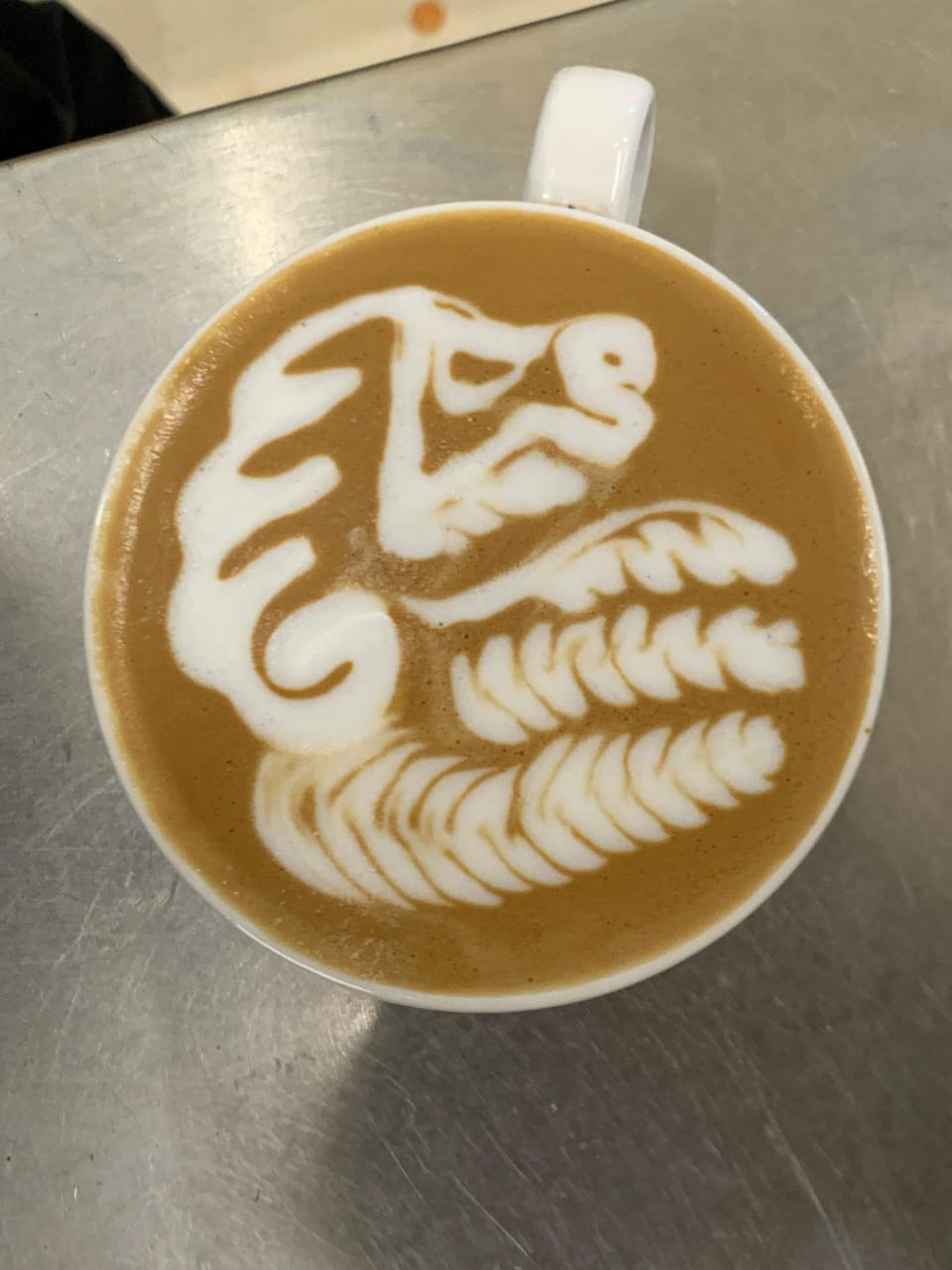 Latte art practice